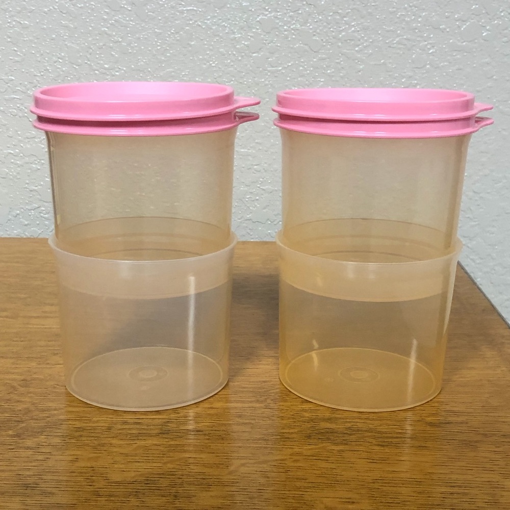 Set of Four Tupperware Containers